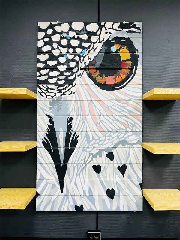 Пример окраски